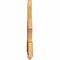 Ekena Millwork Redmond Rough Sawn Timber Gable Bracket, Western Red Cedar, 48"W x 26"H x 2"D x 6"F, 13/12 Pitch GBW048X26X0206RED00RWR - alternate 5